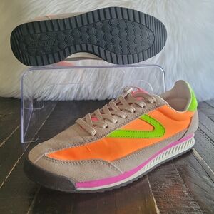 Tretorn Rawlins Casual Suede Sneakers Women’s Size 6 Lace Up Low Top Shoes